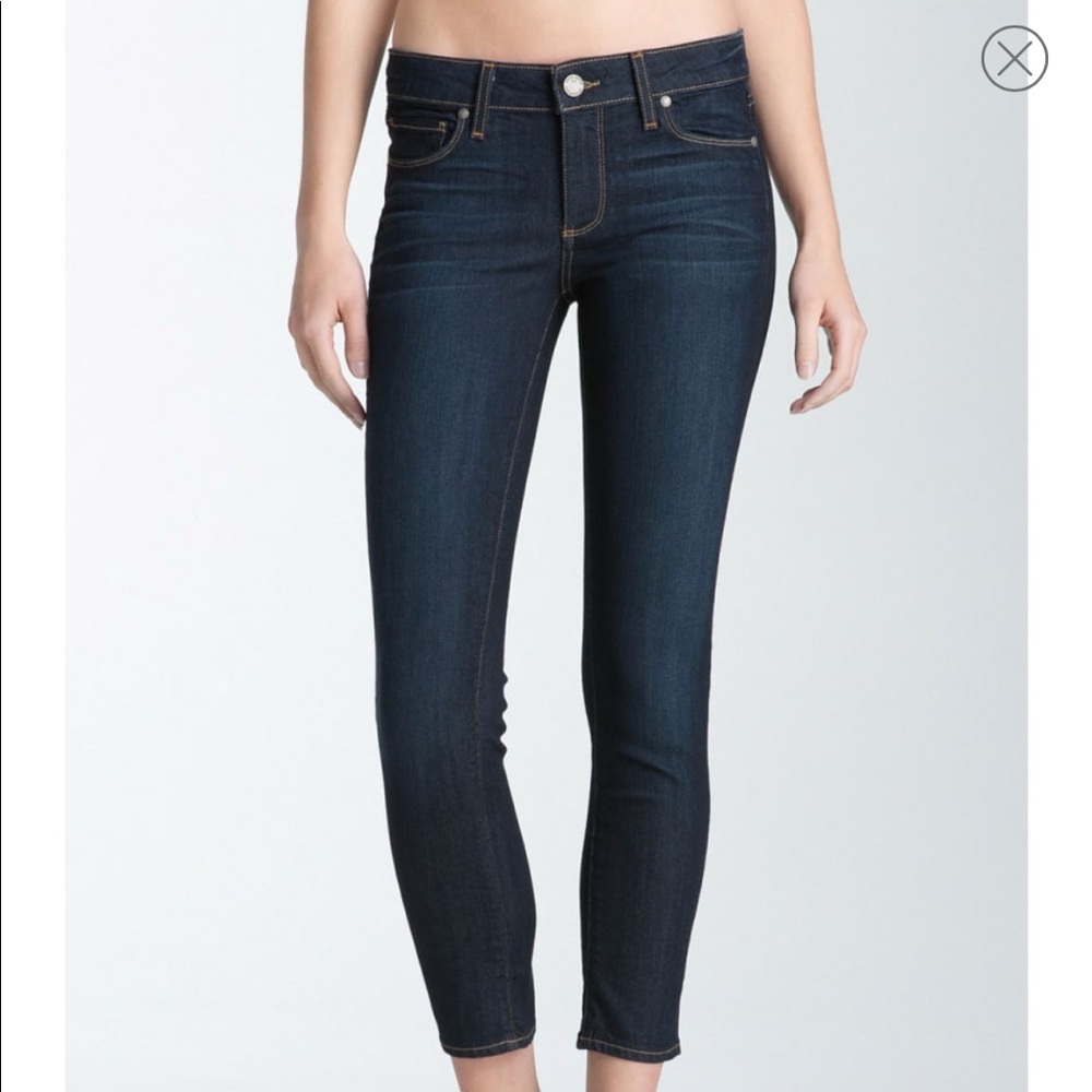 ‘Kylie’ Crop Paige Denim Jeans